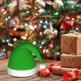 thumbnail image 6 of Balery Green Pattern Santa Hat Christmas Hat Funny Christmas Hat Christmas Knitted Beanie Hat For Men Women Adult, 6 of 6
