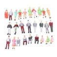 thumbnail image 2 of 27 figuras en miniatura a escala 1:50, accesorios decorativos para dioramas y maquetas de escenas en miniatura, artículos de colección., 2 of 9
