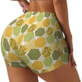thumbnail image 1 of Fotbe Bee honey Shorts Sin Costuras – Shorts Deportivos de Cintura Alta para Mujer, Elásticos para Gimnasio, Yoga, Running o Ciclismo-Large, 1 of 8