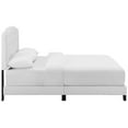 thumbnail image 6 of Modway Amelia King Upholstered Polyester Fabric Bed in White Finish, 6 of 7