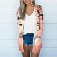 thumbnail image 1 of LOVZFMLL Cardigan pour Femmes Mode Halloween Imprimé Décontracté Chemise à Manches Longues Cardigan, 1 of 6