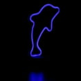 thumbnail image 5 of Northlight LED Dolphin Neon Table Light - 10.25", 5 of 8