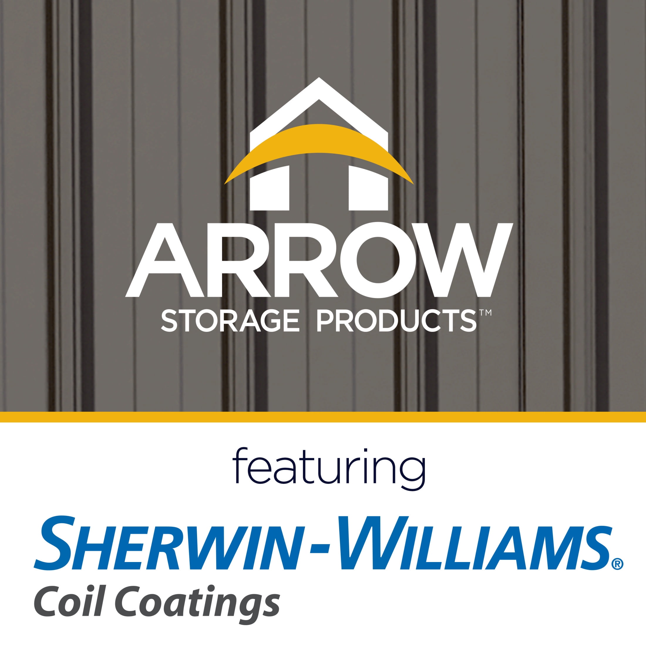 Arrow Essentials 8 x 6 x 6 ft Oswego Tea Steel Shed
