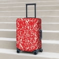 thumbnail image 4 of Cauagu Beef Print Travel Luggage Cover,Travel Dust-proof Suitcase Cover Softside Suitcase Protector for 18-32inch,Not Included Suitcase, 4 of 8