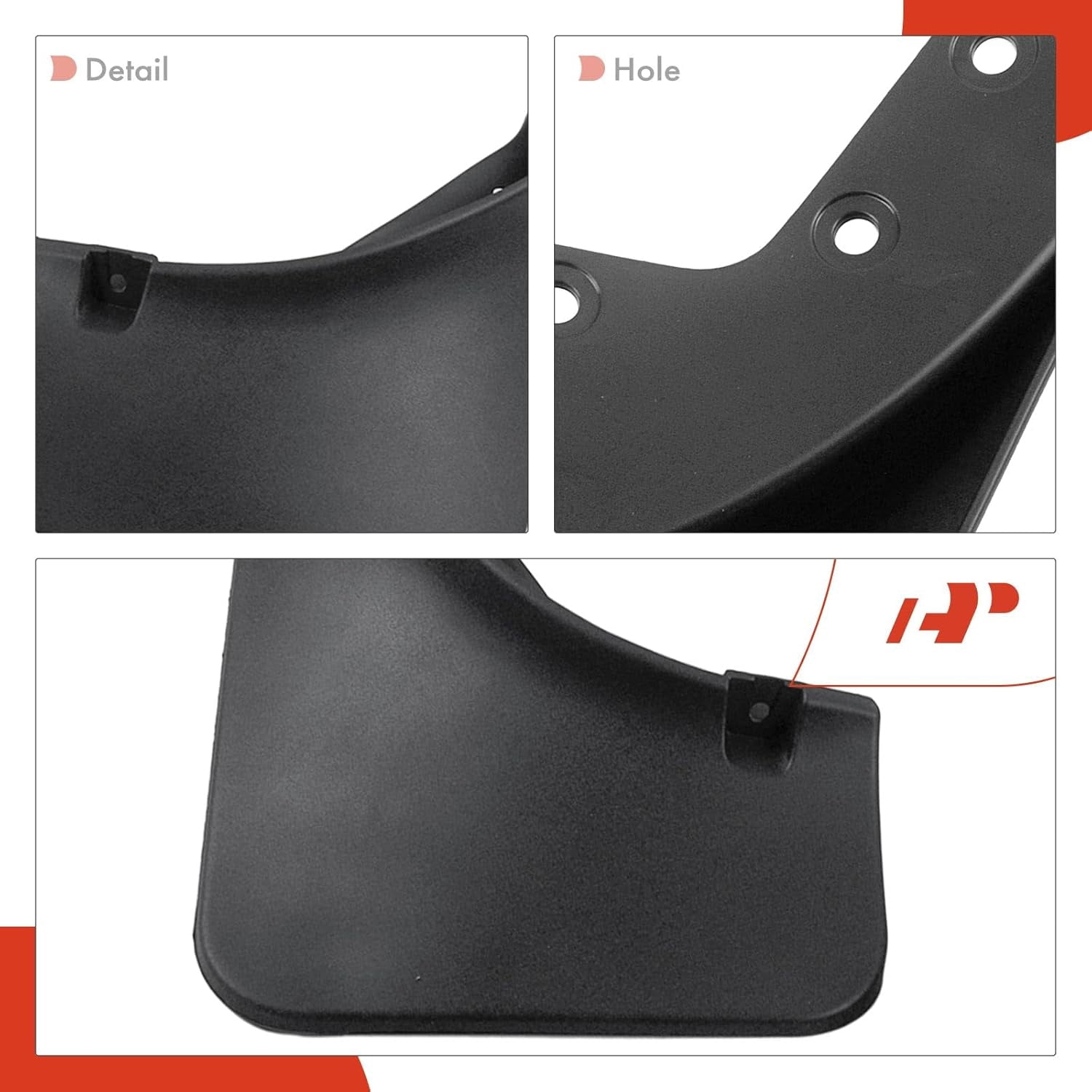 A-Premium Splash Guards Mud Flaps Mudflaps Replacement for Lincoln MKX 2016 Front and Rear 4-PC Set