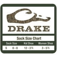 thumbnail image 2 of Drake Boys Girls Socks, Merino Wool Outdoor Boot Crew Socks, 2 Pairs, 2 of 6