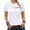 1-White, variant on GIFFIMY Women's Spiritual Quote Graphic Short Sleeve T-Shirt Grey Standard Fit Everyday Top
