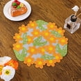 thumbnail image 4 of RKSTN Napperons en Polyester Style Petite Serviette Décorative Broderie Napperons Modernes Assiettes Tapis Multi-Usages Serviette Nappe de Table Basse Nappes, 4 of 5