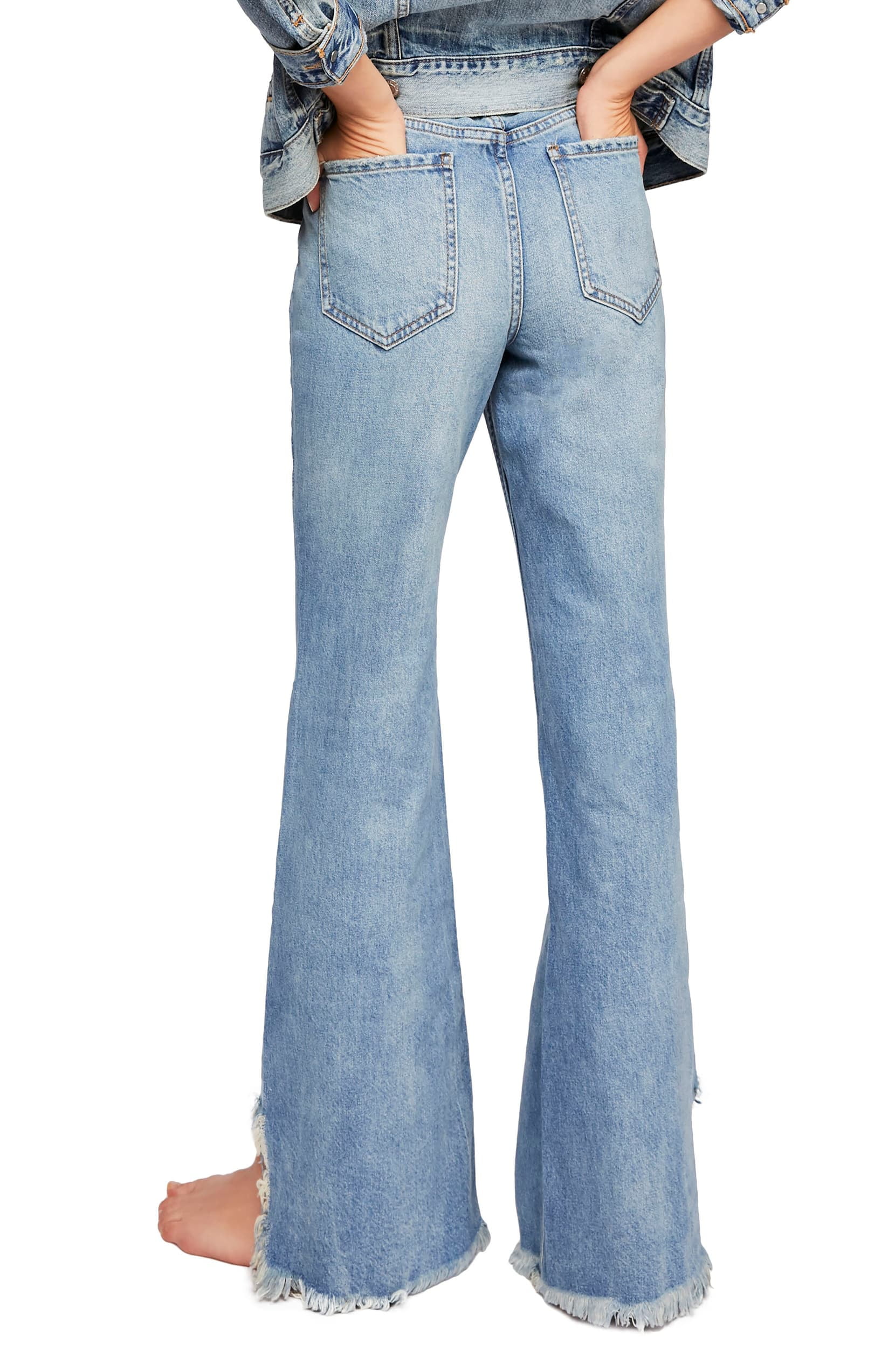 free people vintage flare jeans