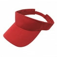 thumbnail image 1 of 12 Pack Sun Visor Adjustable Cap Hat Athletic Wear - One Dozen (Red), 1 of 2
