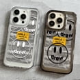 thumbnail image 2 of DREW case iphone 14 11 13 12 X XS Pro Max xr Mini Samsung Galaxy S23 S22 ultra plus holiday gift No Cambia Amarillo A Prueba De Golpes Funda Transparente Para Teléfono, 2 of 4