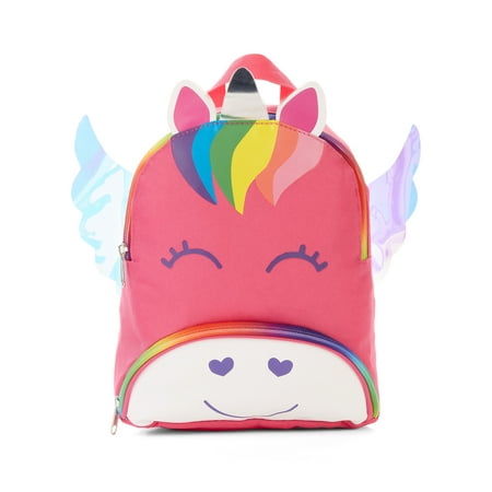 Carried Away Girls Hot Pink Unicorn Backpack With