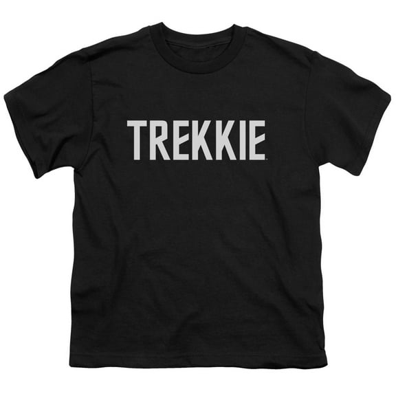 Star Trek Men's  Trekkie Youth T-shirt Black