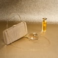 thumbnail image 4 of Bolso de noche plisado Kseymeir Clutch Purse para mujer, dorado, 4 of 7