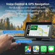 NEXPOW Wireless Carplay Screen, 7 Car Play Screen & Stereo Fit for Android Auto and Apple CarPlay - Multimedia Player, Bluetooth, for Car, Trucks, SUV New