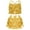 Gold, variant on TSSOE Jazz Latin Performance Costume for Girls Sequins Ballet Dance Dress 2-Pieces Lyrical Dance Outfit Silver 6