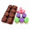 thumbnail image 1 of 8-hole Easter Egg Bunny Chocolate Mold, 1 of 1