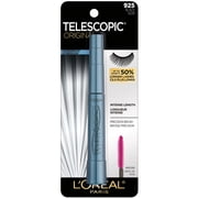 (2 pack) LOreal Paris Telescopic Waterproof Mascara, Black