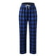 thumbnail image 2 of Pantalones para nieve Mujer Gibobby tela escocesa Navidad Verano Casual Suelto Cordón Elástico Cintura alta (Azul, S), 2 of 5