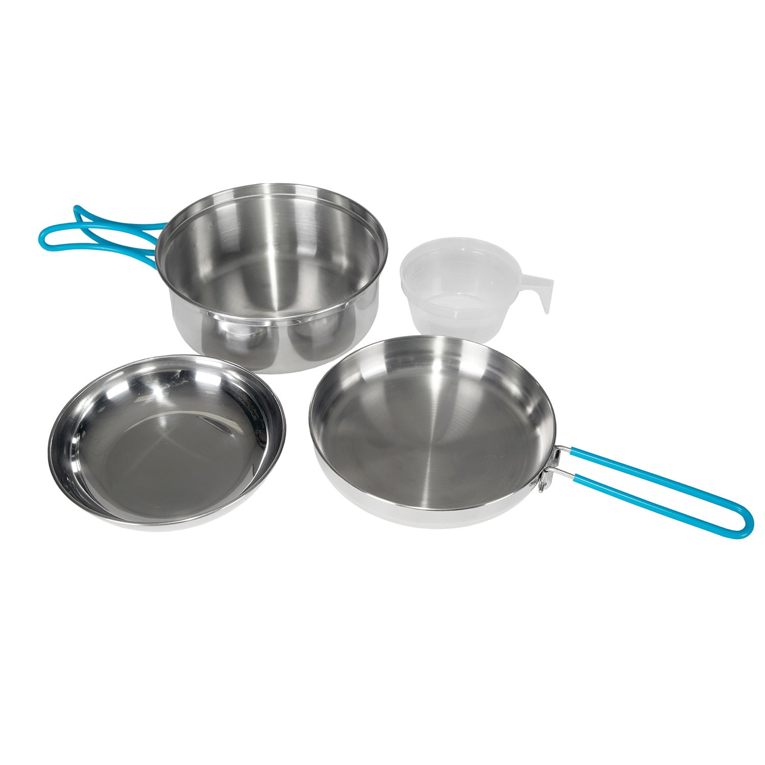 Stainless Steel Mess Kit for Camping,Backpacking & Outdoors Stansport
