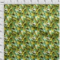 thumbnail image 4 of oneOone Georgette Viscose Yellow Fabric Geometric Sewing Fabric By The Yard Printed Diy Clothing Sewing Supplies 42 Inch Wide, 4 of 5
