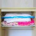 thumbnail image 3 of Vacuum Sealed Bag Clothes Transparent Compression Pouch Saving Space Organizer, 3 of 8