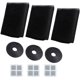 thumbnail image 1 of FloreceBien 3uds-Pantalla Simple-Negro 1,5*2 metros, 1 of 5