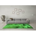 thumbnail image 3 of Ahgly Company Indoor Rectangle Oriental Green Industrial Area Rugs, 2' x 5', 3 of 4
