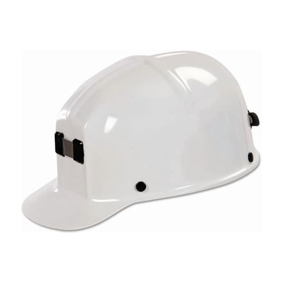 Protective Caps with Fas-Trac Ratchet Suspensions, White