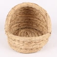 thumbnail image 4 of Woven Hamster Hideout Slipper Design Grass Rabbit Bed Guinea Pig Grass Bed, 4 of 10