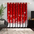 thumbnail image 6 of Lfeey Living Room Christmas Curtains 84 Inches Long, Red Blackout Curtains, 2 Panels, 6 of 6