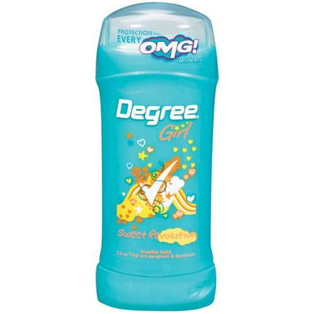 Degree: Sweet Revolution/Invisible Solid Anti-Perspirant & Deodorant Degree Girl, 2.6 oz