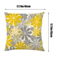 thumbnail image 3 of Descuentos Relámpago, Funda de almohada de estilo veraniego Funda de almohada de estilo natural Adecuada para sala de estar Sofá Asiento de automóvil Tamaño 17,71 x 17,71 pulgadas Akmoler, 3 of 9