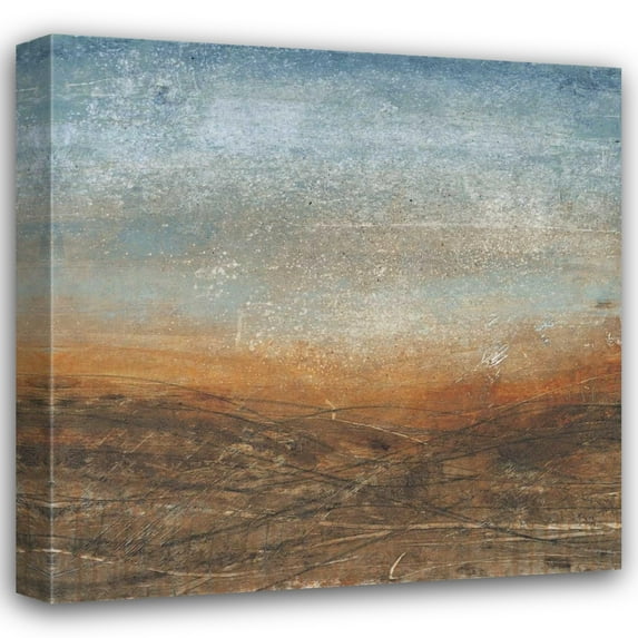 John Kime 36x36 Gallery Wrapped Canvas Wall Art Titled - Coastal II