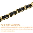 thumbnail image 4 of Unique Bargains Purse Chain Strap, 47' Purse Strap Shoulder Bag Replacement Strap(Black/Yellow Gold), 4 of 6