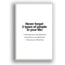 IDEA4WALL Framed Canvas Wall Art for Living Room, Bedroom Beautiful Quotes Canvas Prints for Modern Home Decoration Ready to Hang
