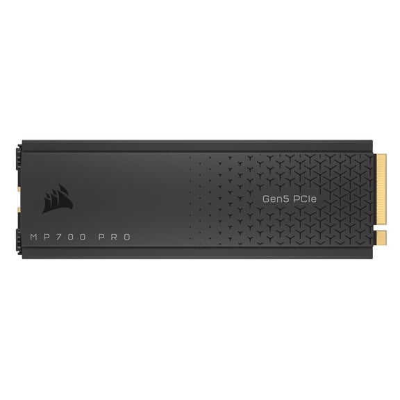 CORSAIR MP700 PRO 1TB with Air Cooler PCIe Gen5 x4 NVMe 2.0 M.2 SSD – High-Density TLC NAND – Active Air Cooler – M.2 2280 CSSD-F1000GBMP700PRO – DirectStorage Compatible – Up to 12,400MB/sec