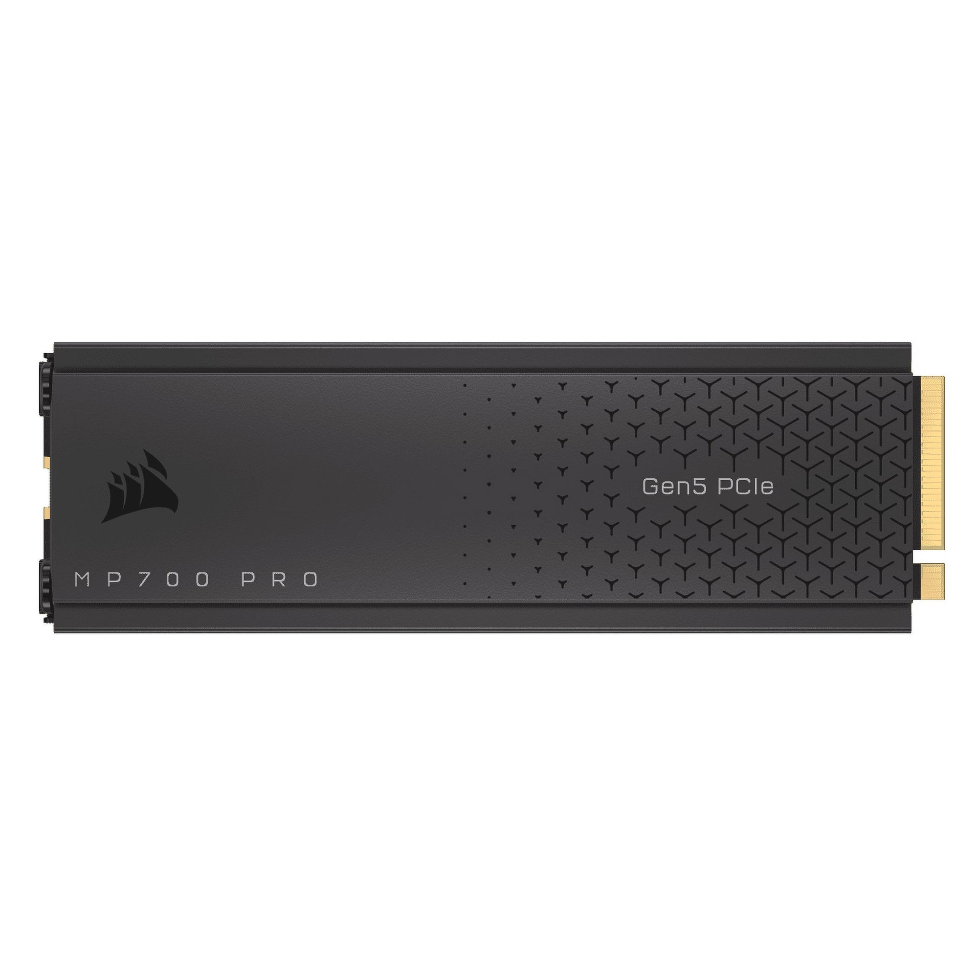CORSAIR MP700 PRO 1TB with Air Cooler PCIe Gen5 x4 NVMe 2.0 M.2 SSD – High-Density TLC NAND – Active Air Cooler – M.2 2280 CSSD-F1000GBMP700PRO – DirectStorage Compatible – Up to 12,400MB/sec