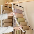 1/3pcs Pants Hangers Space Saving Up to 80% Cloud Ladder Design for ...