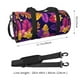 thumbnail image 2 of Balery Purple Flower Bolsa de Gimnasio para Mujeres y Hombres, Bolsa de Viaje Impermeable, Bolsa de Fin de Semana con Compartimento para Zapatos y Bolsillo Húmedo, 2 of 6