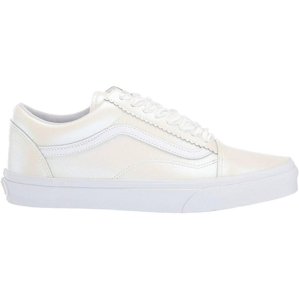 Tenis Vans Old Skool Pearl Suede Mujer Casual Moda blanco 25 Vans VN0A38G1VMG Walmart en linea