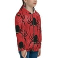 thumbnail image 5 of Kdxio Spider Pattern Kids Boys Girls Zip Up Hoodie 3D Printed Hooded Sweatshirt Hoody Coat with Pocket 7-12 Y-Small, 5 of 6