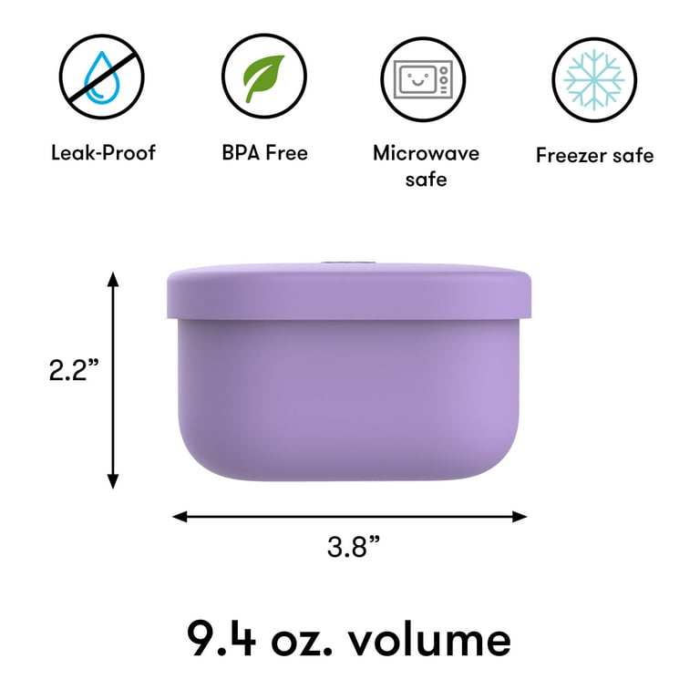 Purple Microwaveable Food Storage Containers