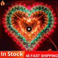 thumbnail image 2 of 1~10PCS LED Decoration Light Peacock Love Five-pointed Star Atmosphere Lamp For Room Christmas Wedding Party Colorful Decorative, 2 of 5