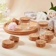 thumbnail image 4 of 10PCS 2 Sizes Large Wooden Tapered Cork Plugs 1.5 to 1.9 Inch Diameter Cork Bottle Stoppers Wine Bottle Cork Lids Natural Soft Wood Replacement for Wine Beer Bottle Glass Bottles Ornaments, 4 of 9