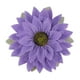 thumbnail image 1 of Corona de girasol artificial para decoración del hogar, adorno rústico para colgar en la pared para festivales. Púrpura, 1 of 9