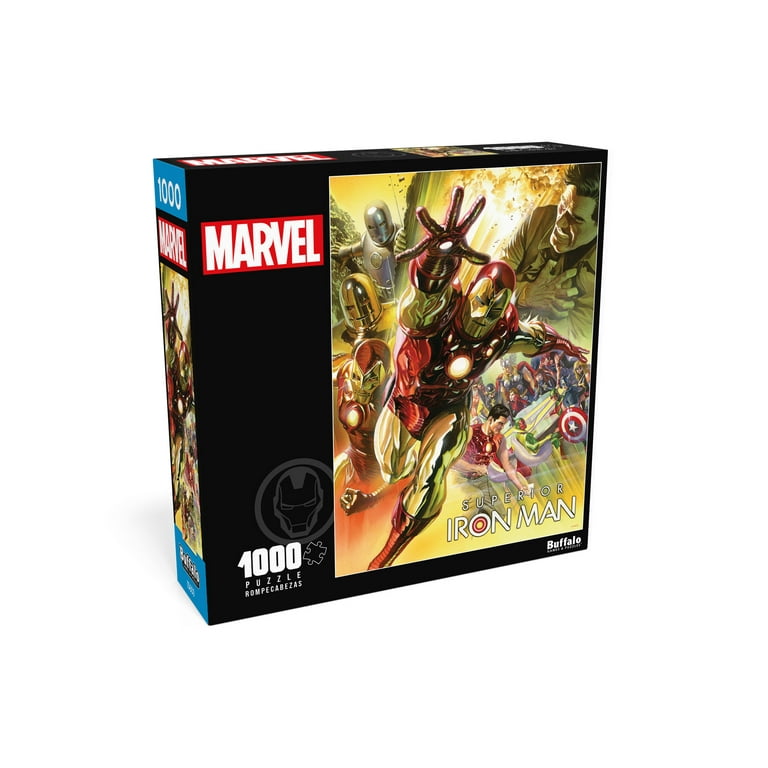 Buffalo Games 1000-Piece Marvel Superior Iron Man Interlocking Jigsaw  Puzzle - Walmart.com