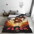 thumbnail image 4 of The Flash Throw Blanket Soft Cozy Warm College Printing Oversized Lightweight Home Decoration All Seasons For Sofa Bed Couch Bedroom, 4 of 8