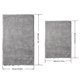 thumbnail image 3 of 1pc Non-Slip Chenille Bathroom Rug - Soft and Stylish Carpet for Kitchen, Bedroom, and Bathroom - Machine Washable and Durable, 3 of 4