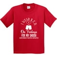 thumbnail image 3 of Inktastic I Wear R.e.d. on Friday for Daddy Youth T-Shirt, 3 of 5